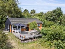 6-persoons vakantiehuis in Knebel op 800 meter van zee - thumbnail 1