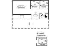 6-persoons vakantiehuis in Knebel op 800 meter van zee - thumbnail 2
