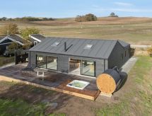 Whirlpool en luxe in vakantiehuis Antomine aan zee in Knebel - thumbnail 1
