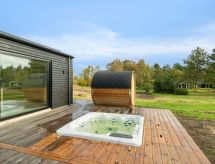 Whirlpool en luxe in vakantiehuis Antomine aan zee in Knebel - thumbnail 6