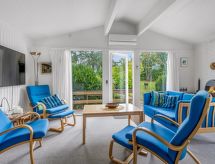 Vakantiehuis in Knebel met open haard en zeezicht - thumbnail 3