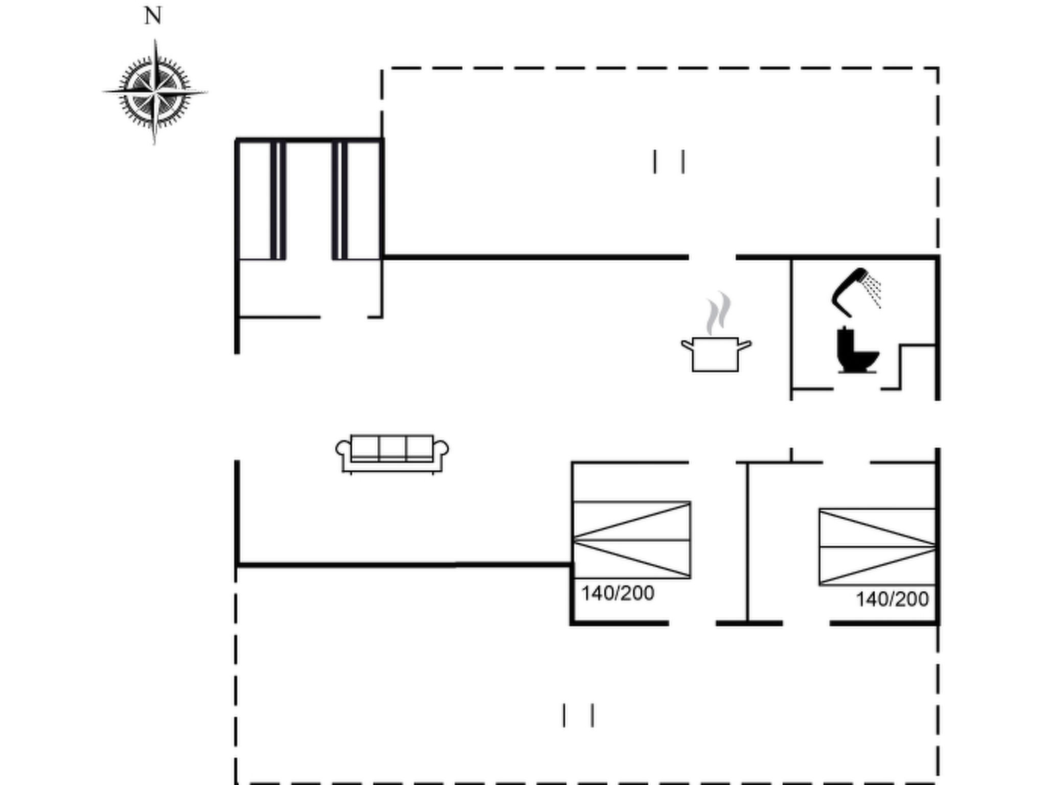 "Øllegård" - 250m from the sea
