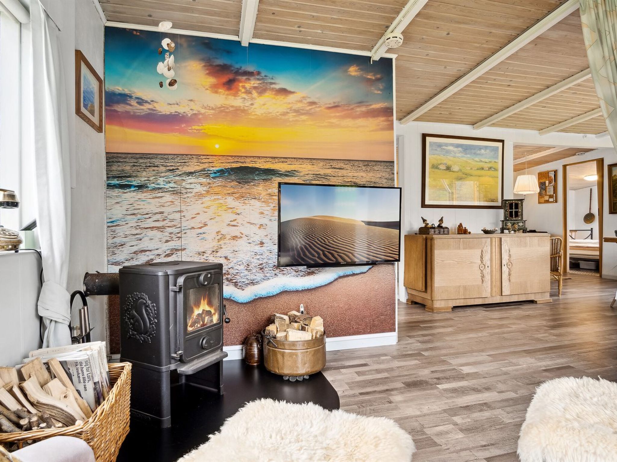 "Aslak" - 600m from the sea - Dedans