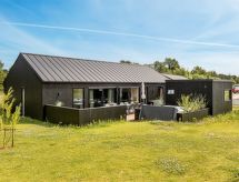 Op 800 m van zee: Ruim vakantiehuis in Glesborg met sauna en whirlpool - thumbnail 1