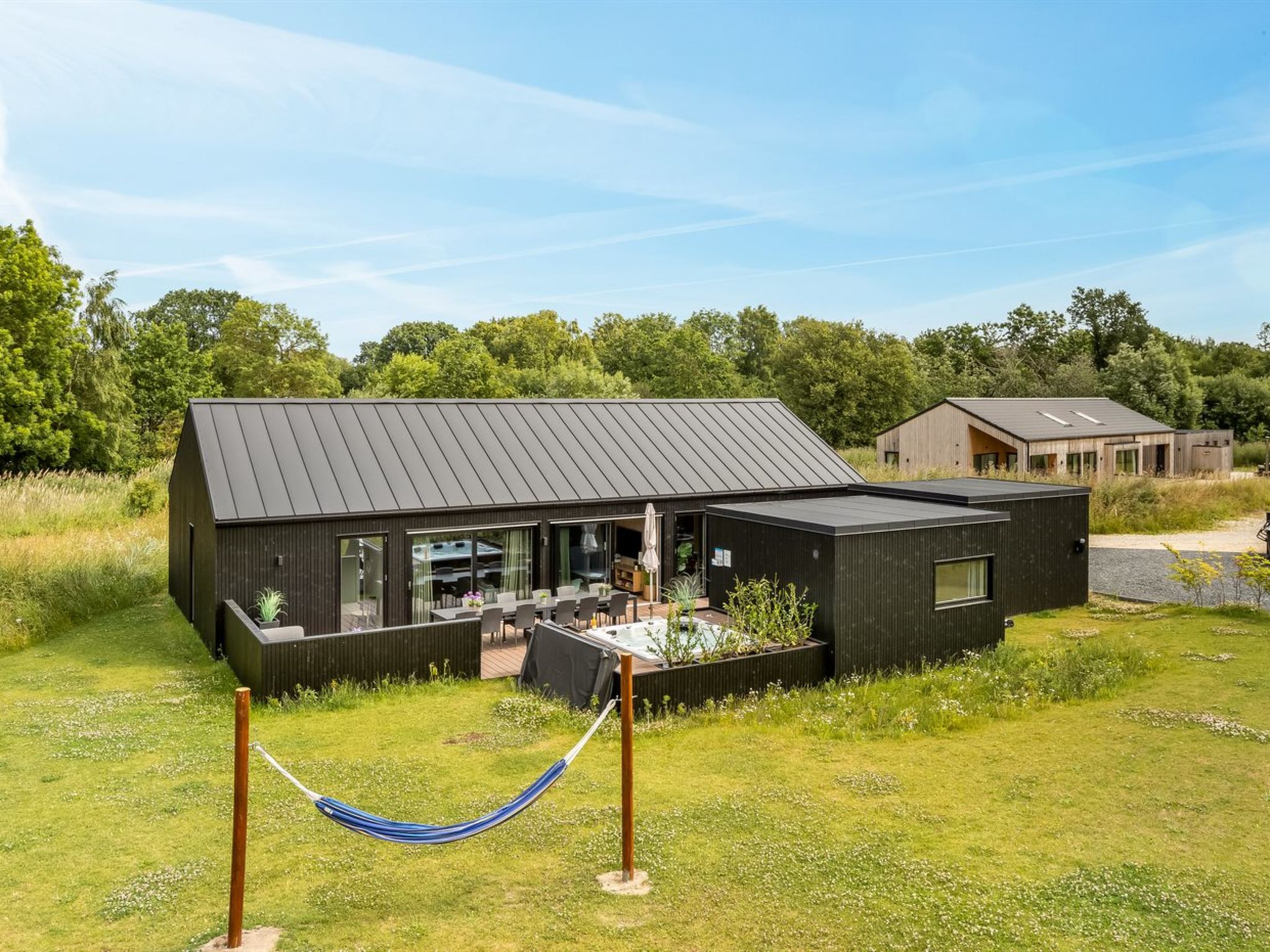 Op 800 m van zee: Ruim vakantiehuis in Glesborg met sauna en whirlpool - foto 47