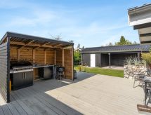 6-persoons vakantiehuis in Ørsted met whirlpool op 400m van zee - thumbnail 5
