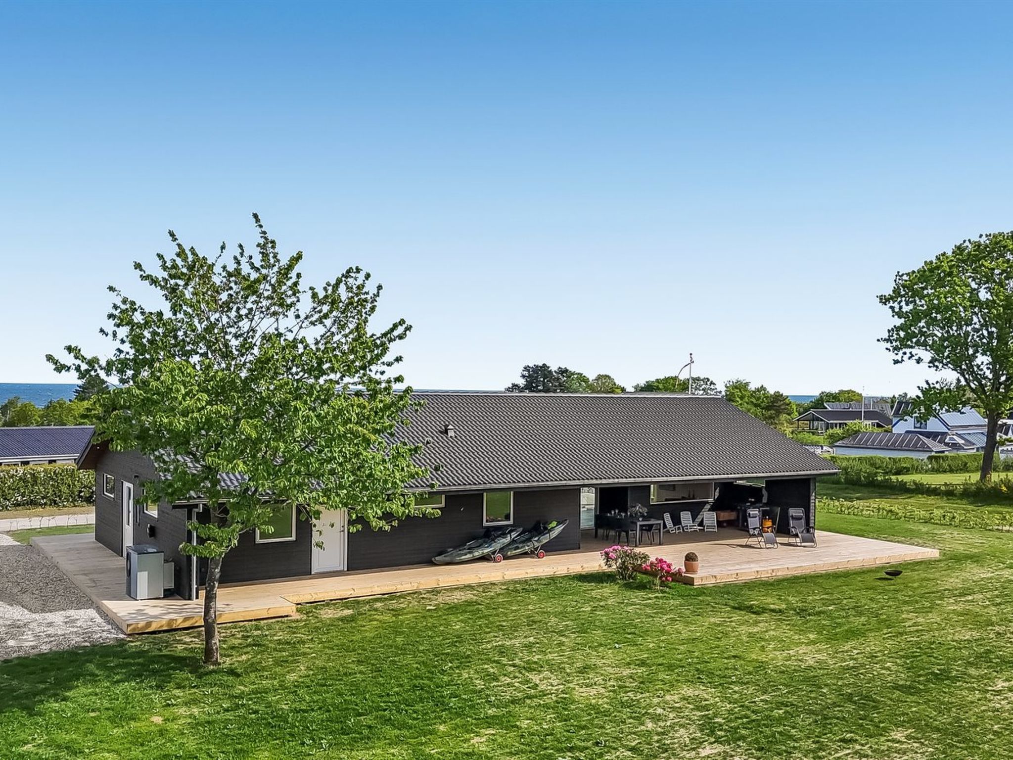 "Siljan" - 400m from the sea-Draußen