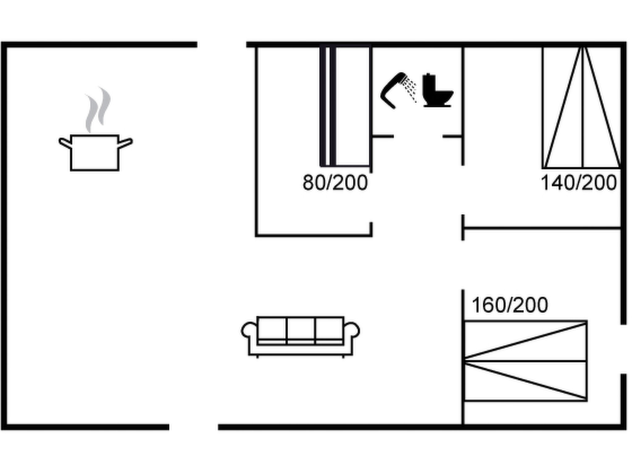Maison "Jaana" - 780m to the fjord – Plan, photo 24 sur 24