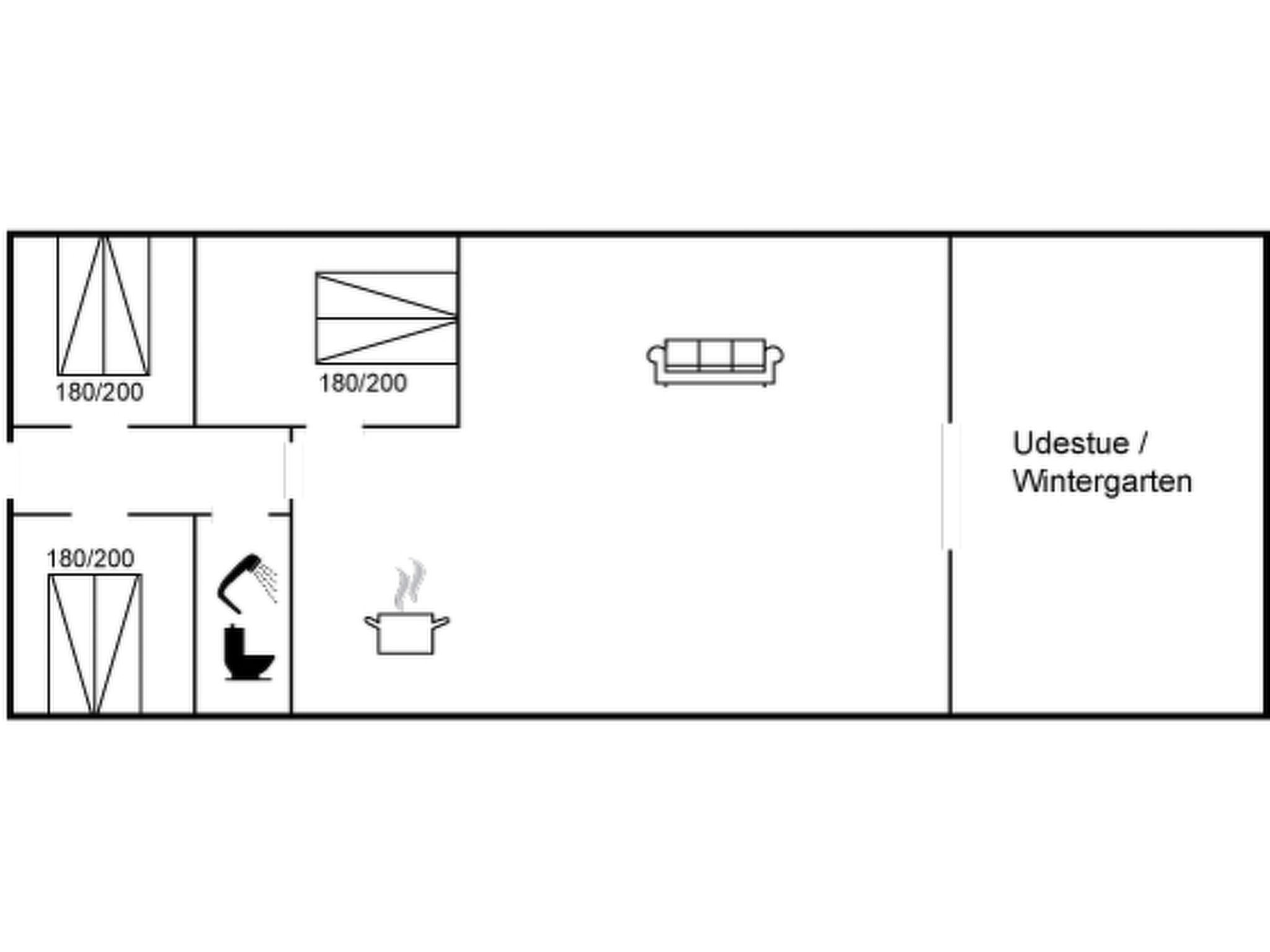 Maison "Feliza" - from the sea – Plan, photo 26 sur 26