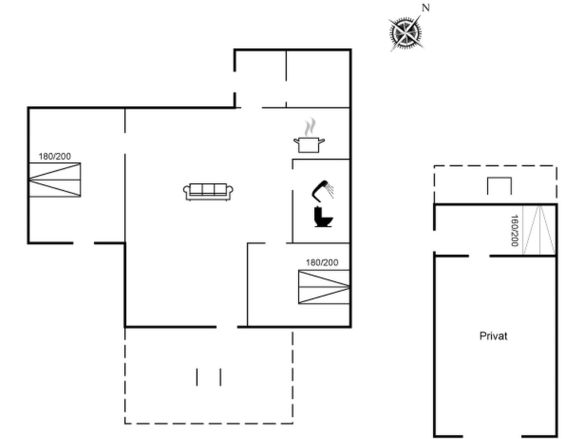 Maison "Sallie" - 500m to the fjord – Plan, photo 26 sur 26