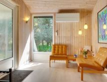 Vrijstaand vakantiehuis Orvokki met sauna op 125 meter van de zee in Sæby - thumbnail 6