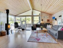 Moderne vakantiewoning met sauna op 180 meter van het strand in Sæby - thumbnail 6