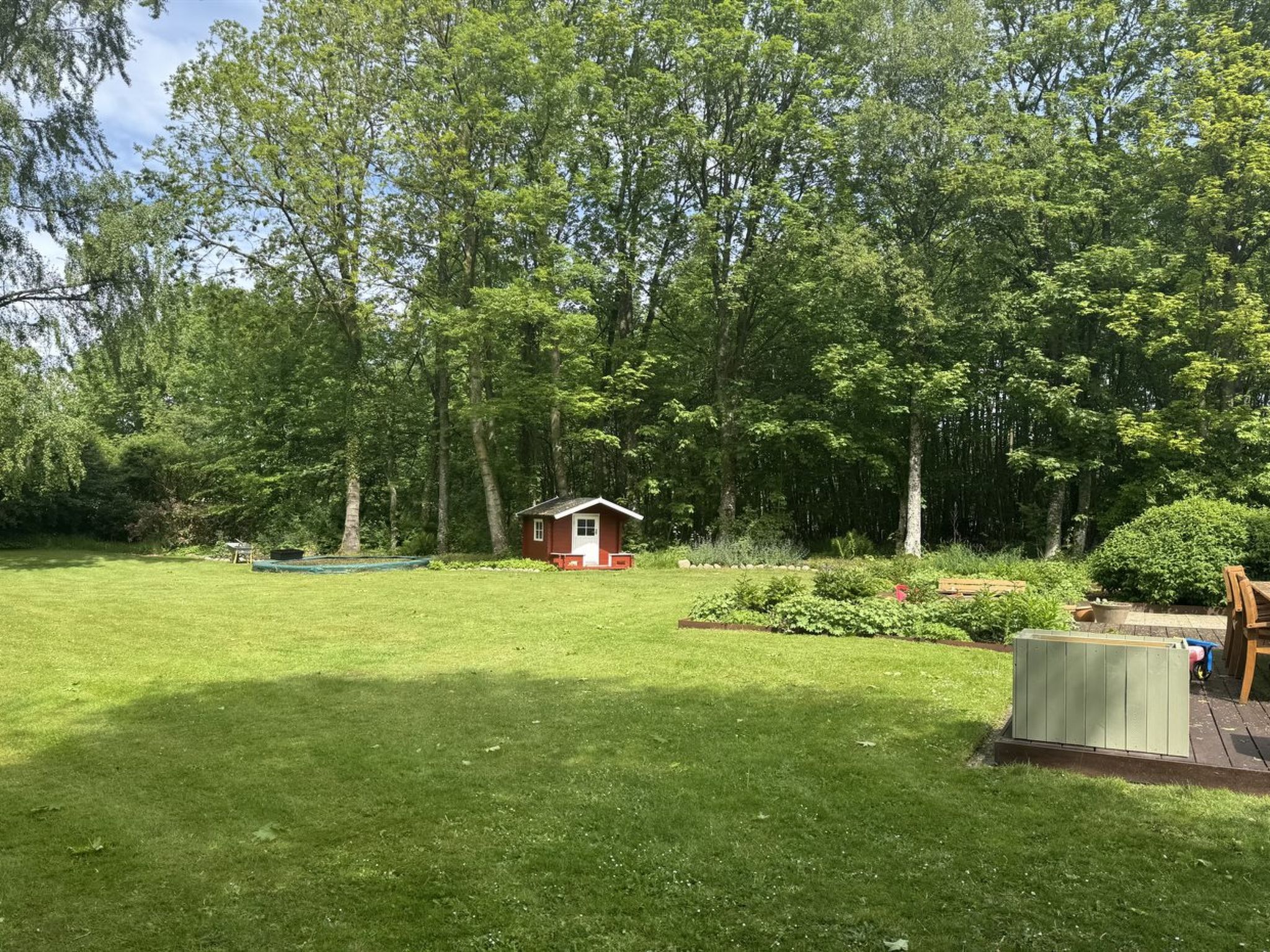 outside