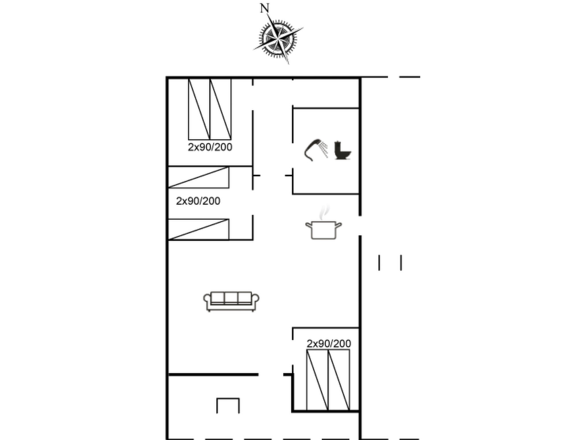 "Inan" - 300m from the sea-Inside