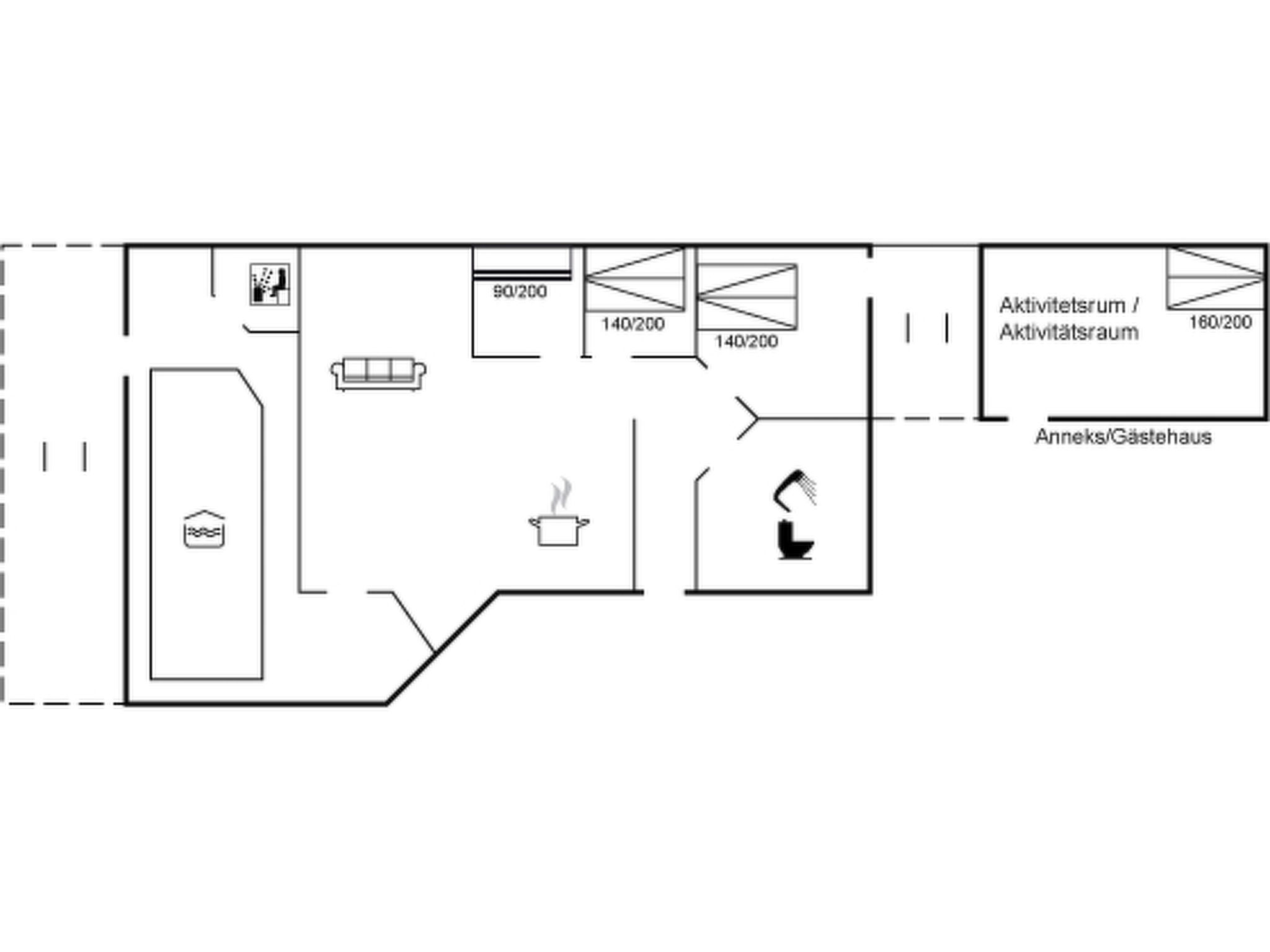 "Aud" - 300m from the sea - Binnen