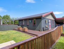 Kindvriendelijk vakantiehuis Aima met tuin, 400 meter van de zee in Hals - thumbnail 1