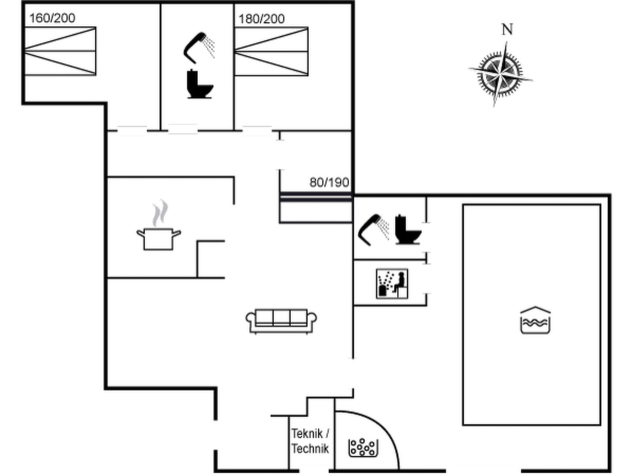 "Karstina" - 1km from the sea-Inside