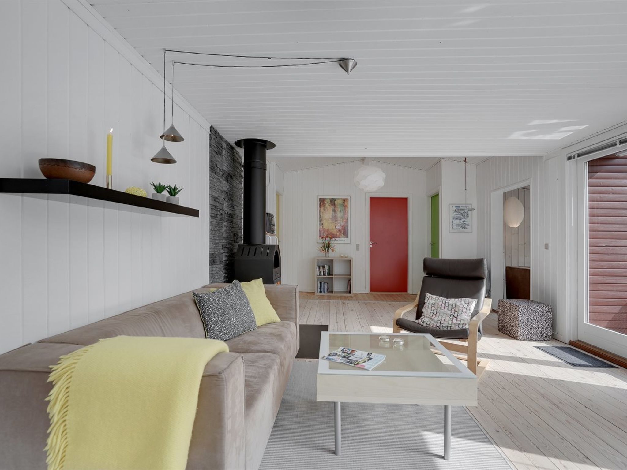 "Mainio" - 800m from the sea - Binnen