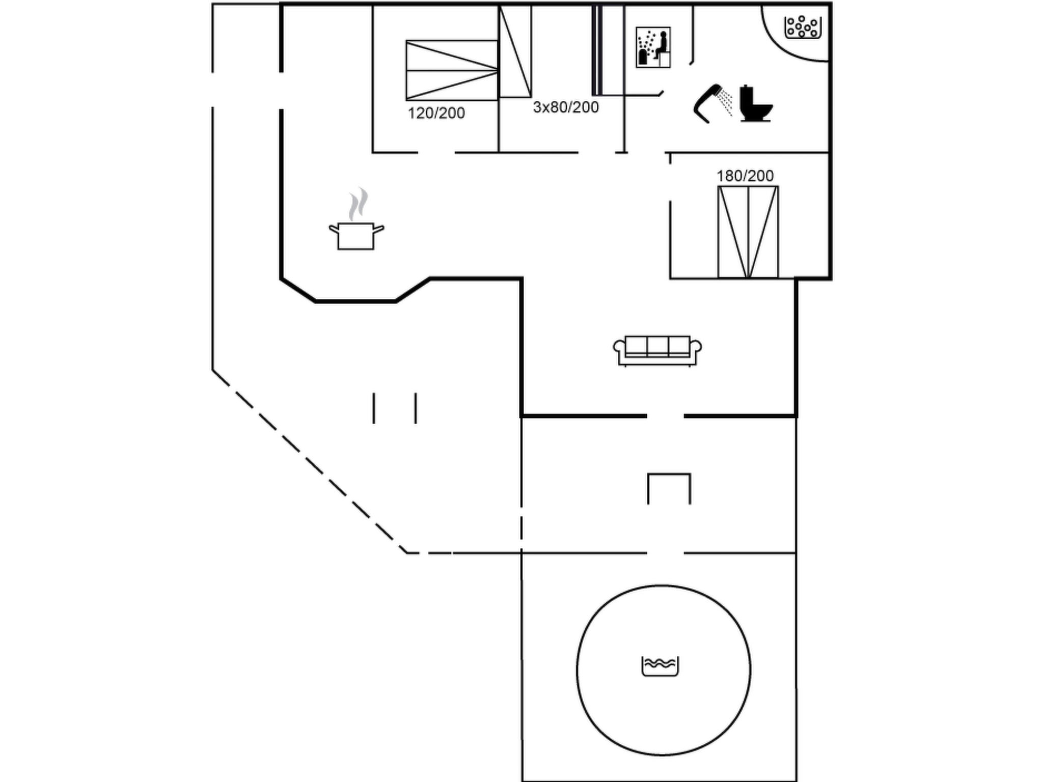 "Herta" - 700m from the sea - Inside
