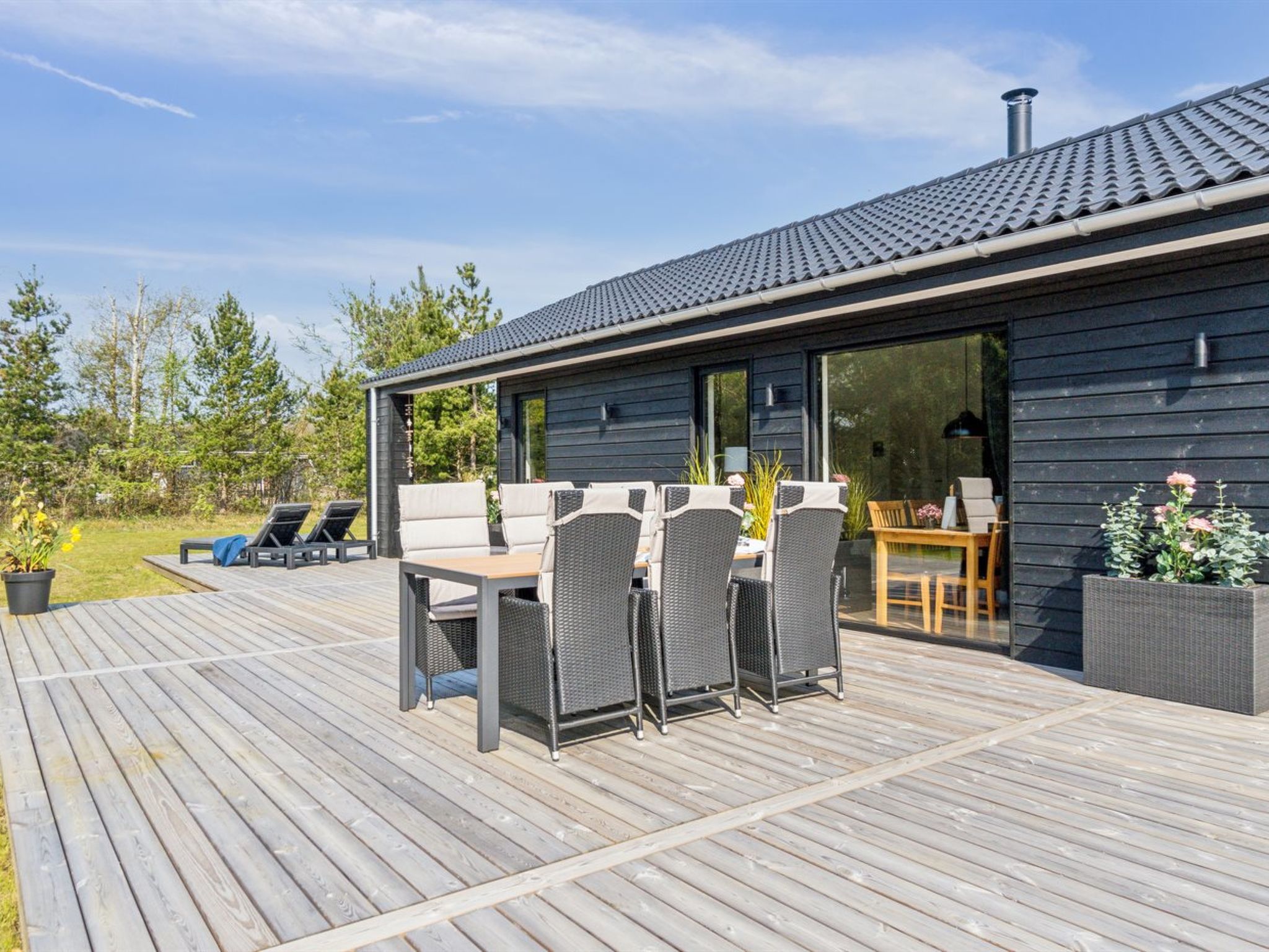 "Skakke" - 900m from the sea-Dehors