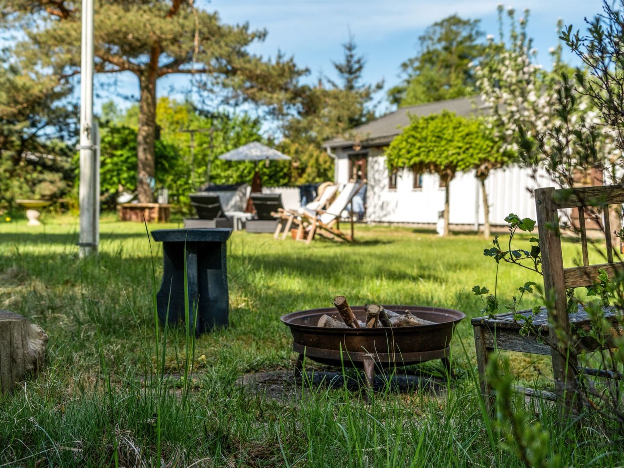 Gezellig vakantiehuis met open haard direct aan zee in Hals - foto 20