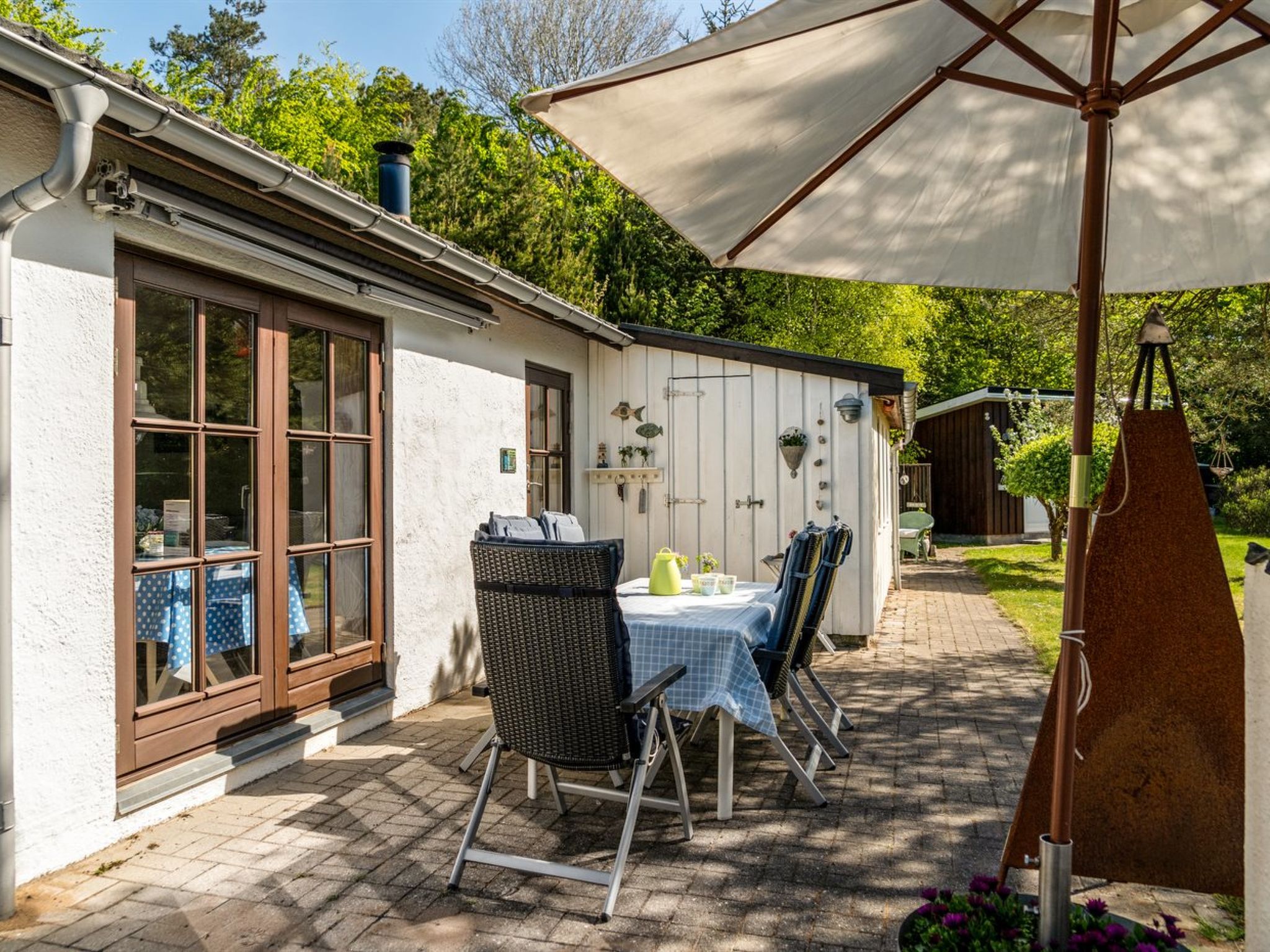 Gezellig vakantiehuis met open haard direct aan zee in Hals - foto 13