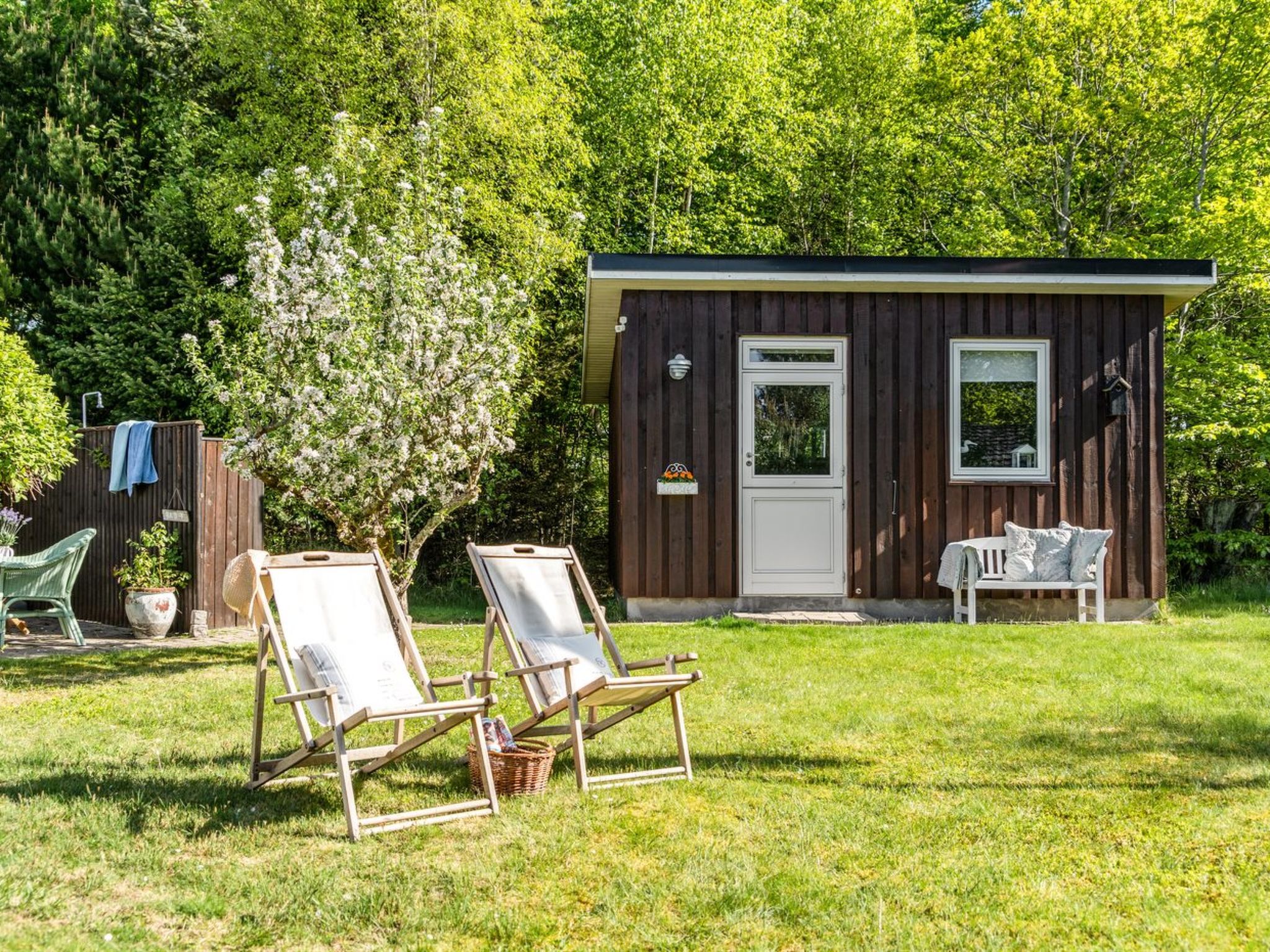 Gezellig vakantiehuis met open haard direct aan zee in Hals - foto 17