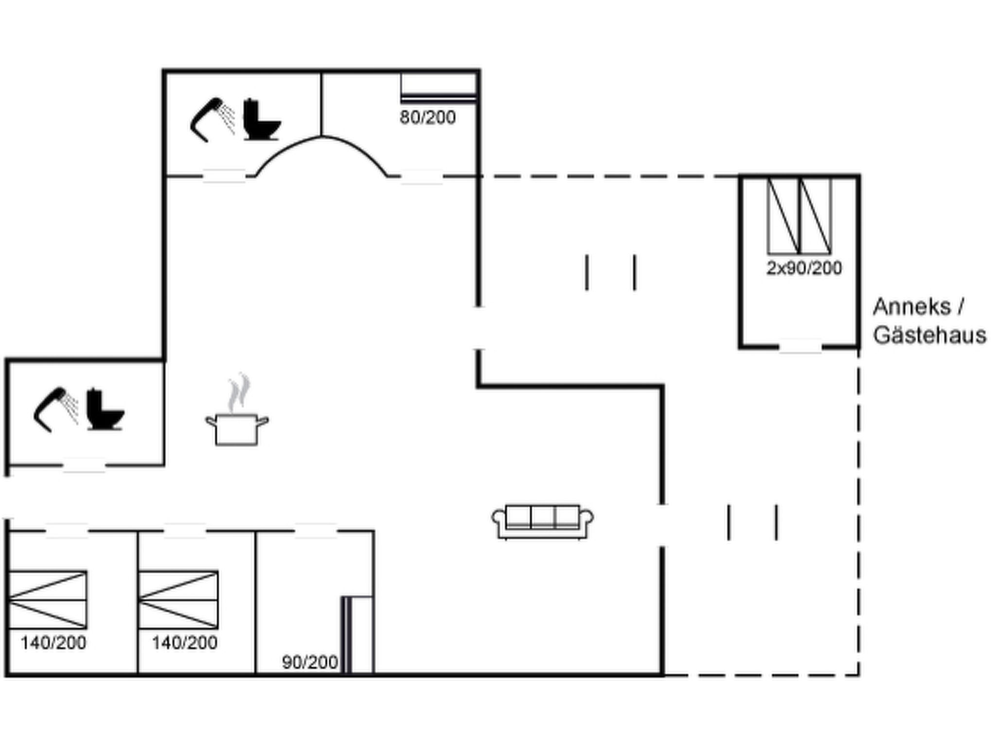 "Hermand" - 3.5km from the sea - Inside