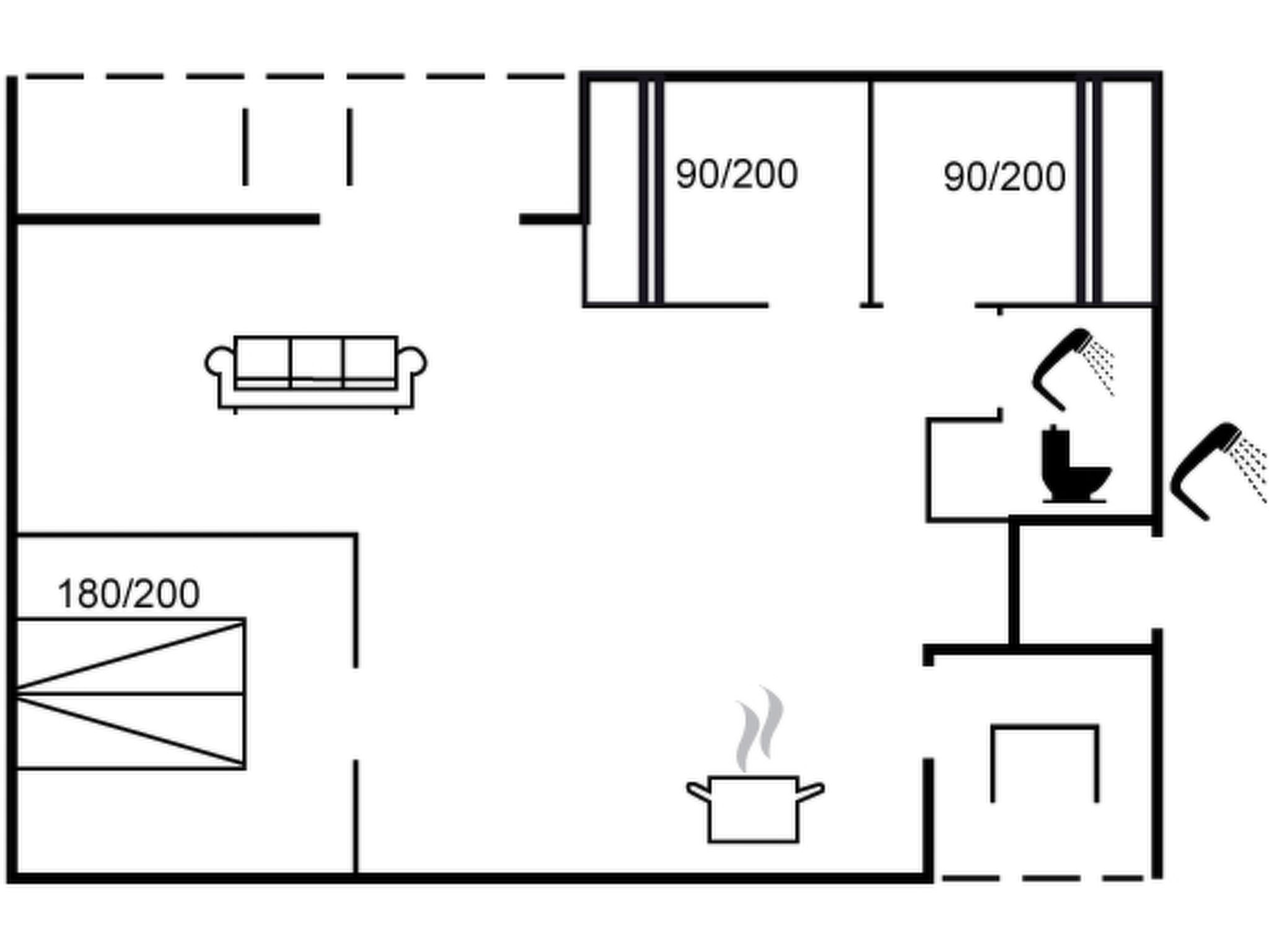 "Alrike" - 200m from the sea-Inside
