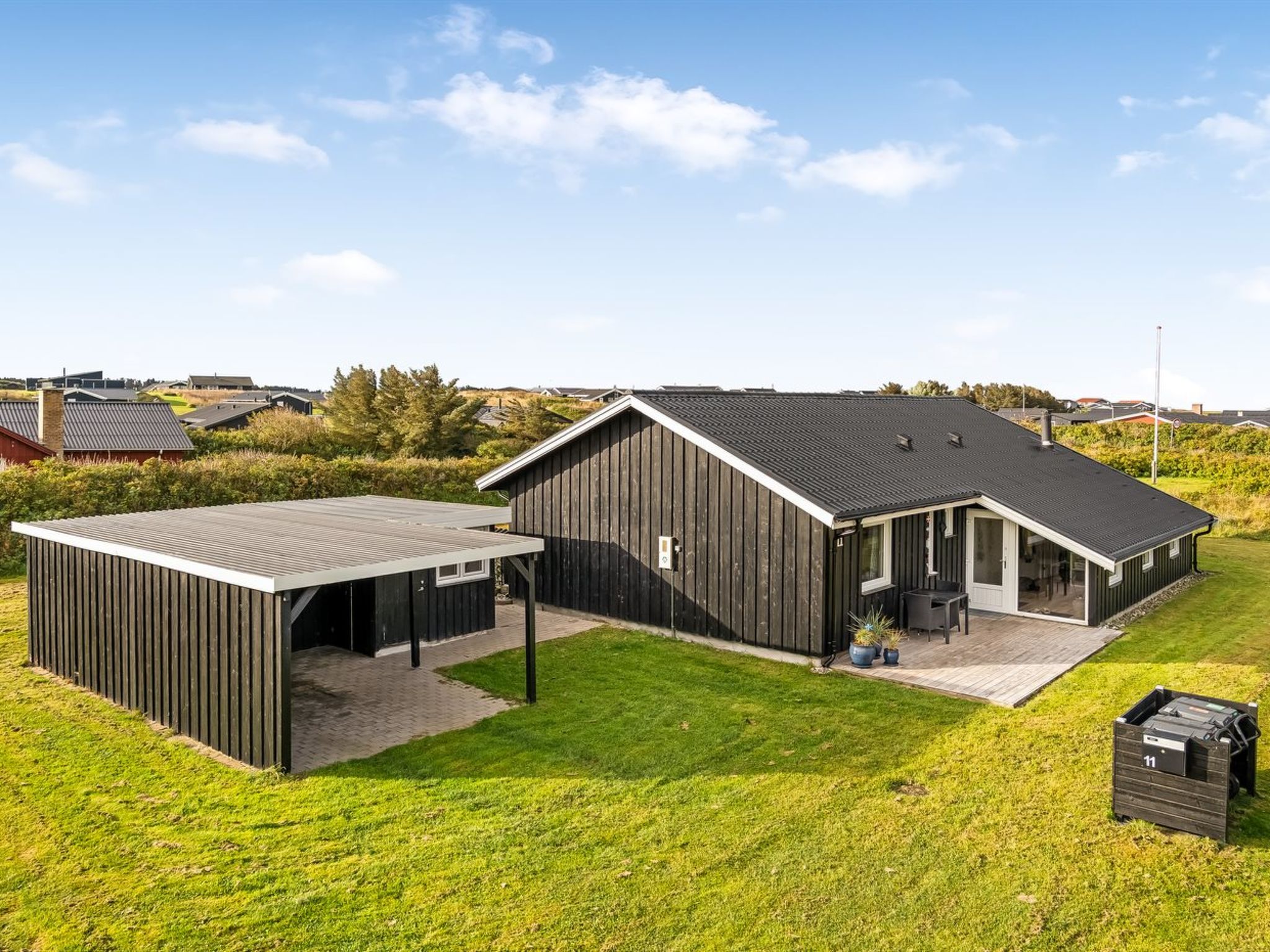 "Raadengaard" - 400m from the sea-Outside