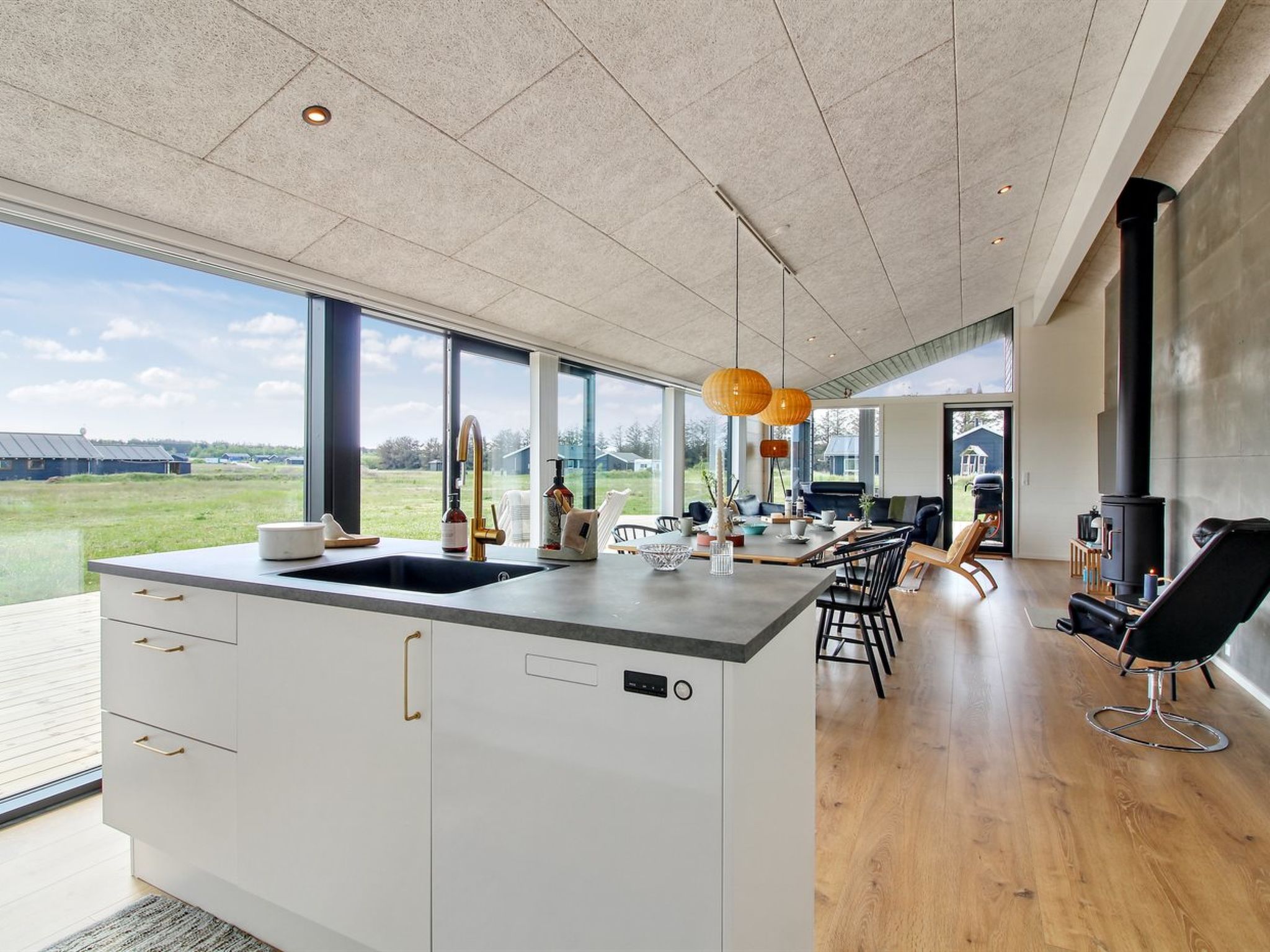 Vakantiehuis met sauna in Løkken op 1,4 km van de zee - foto 21