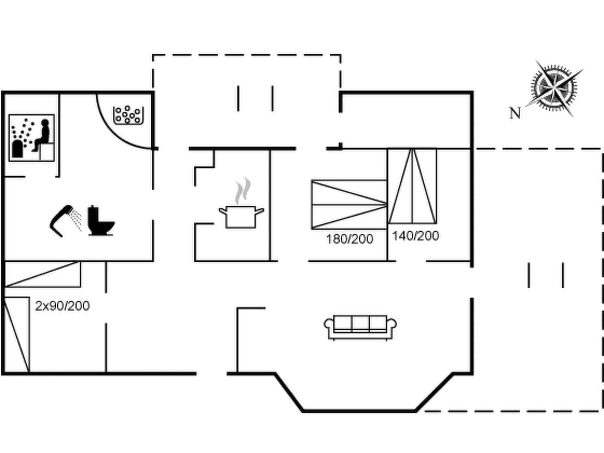 "Amelia" - 350m from the sea - Inside
