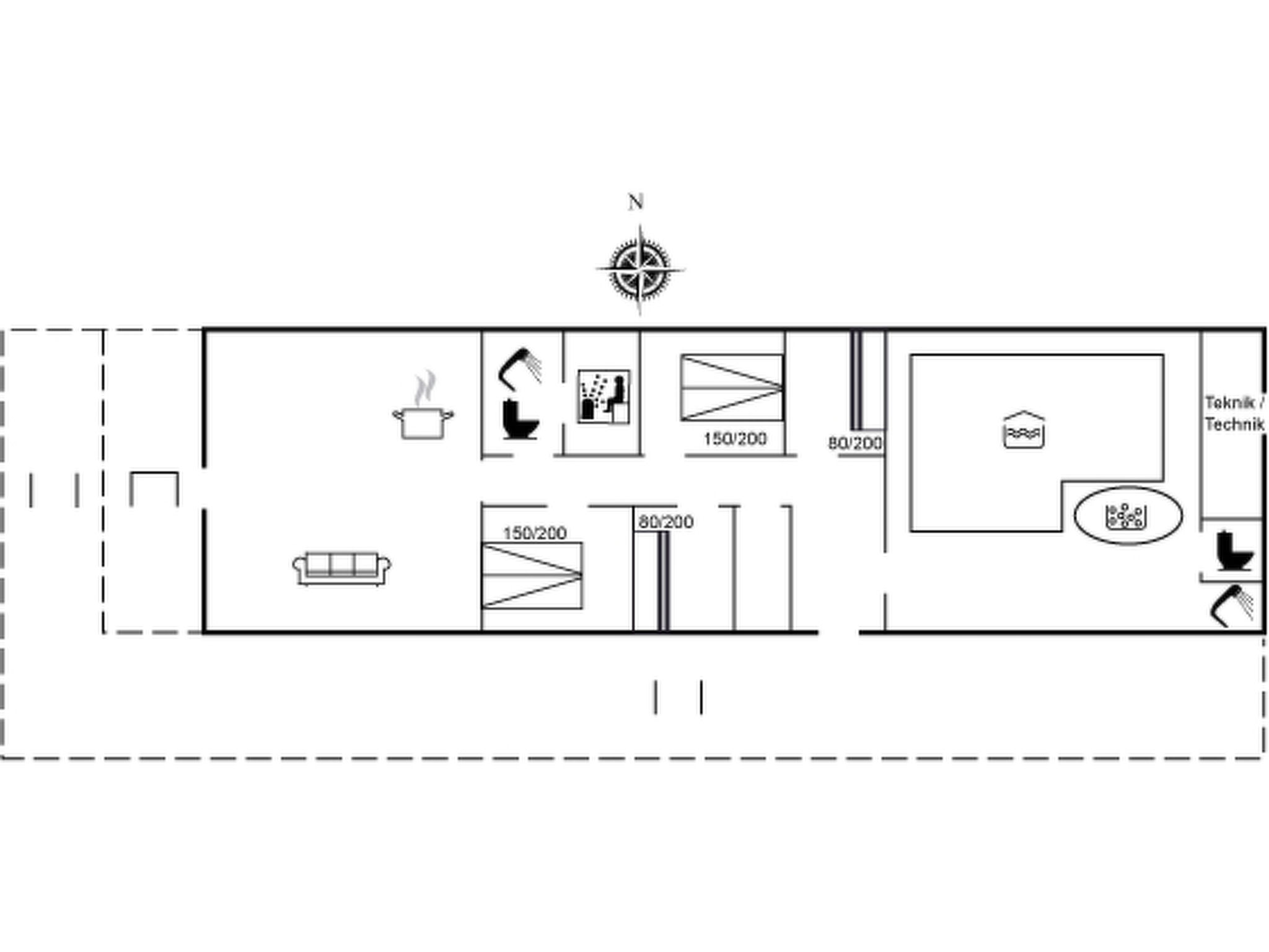 "Yngve" - 1.2km from the sea