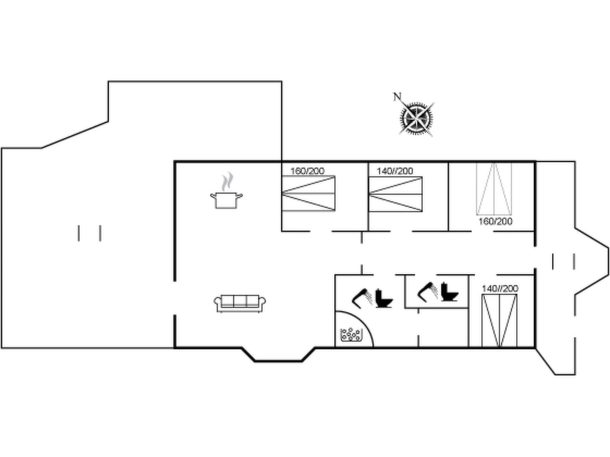 "Winona" - 600m from the sea-Inside
