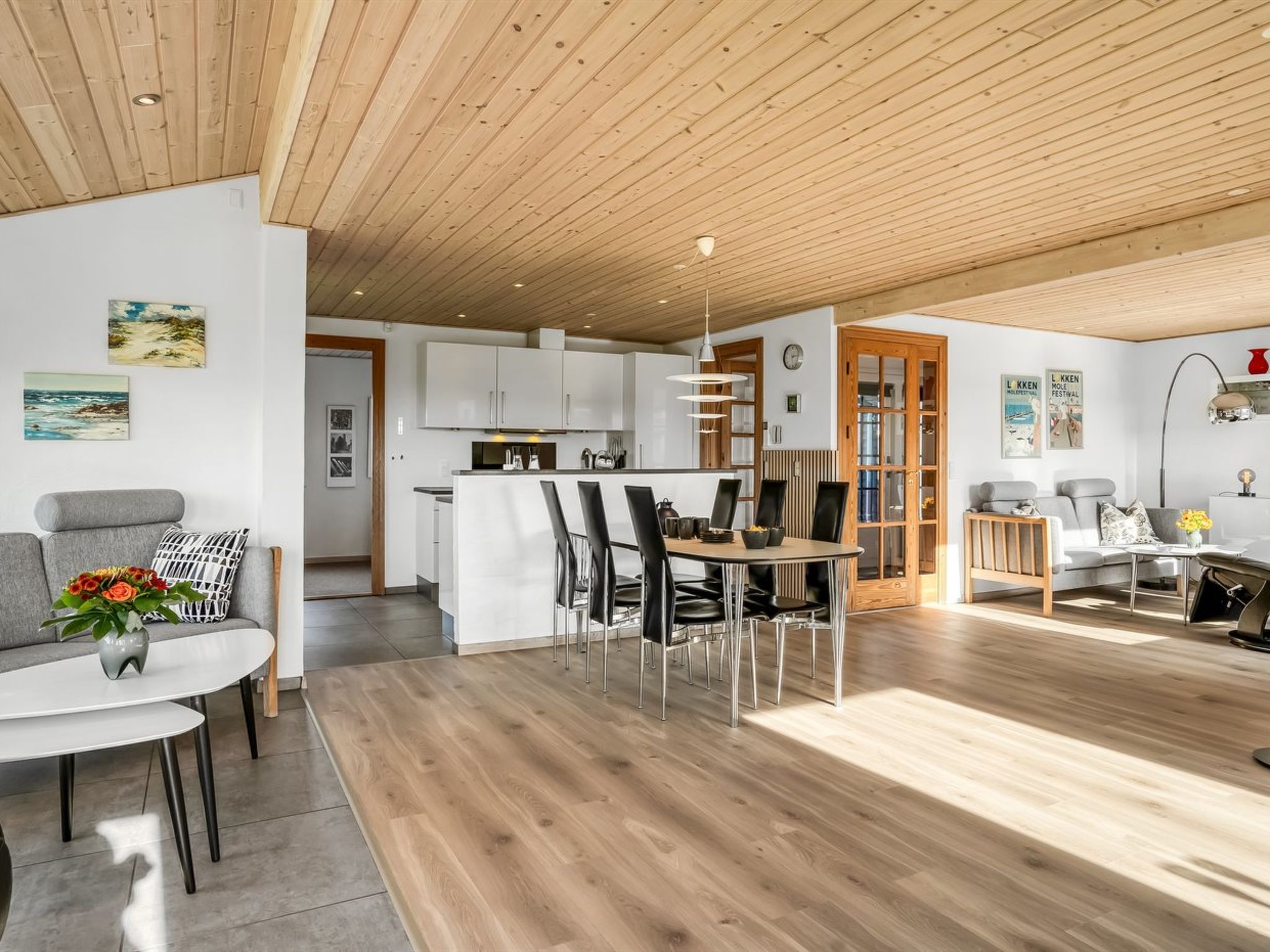 "Fotij" - 120m from the sea - Binnen