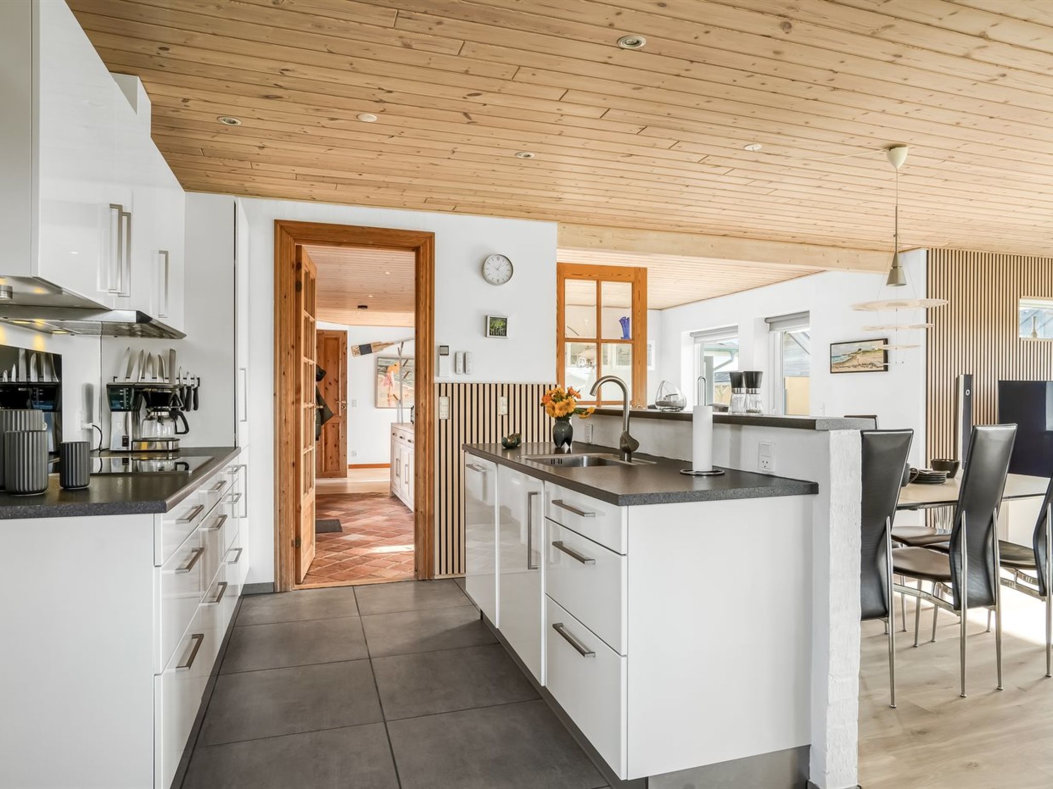 "Fotij" - 120m from the sea - Binnen