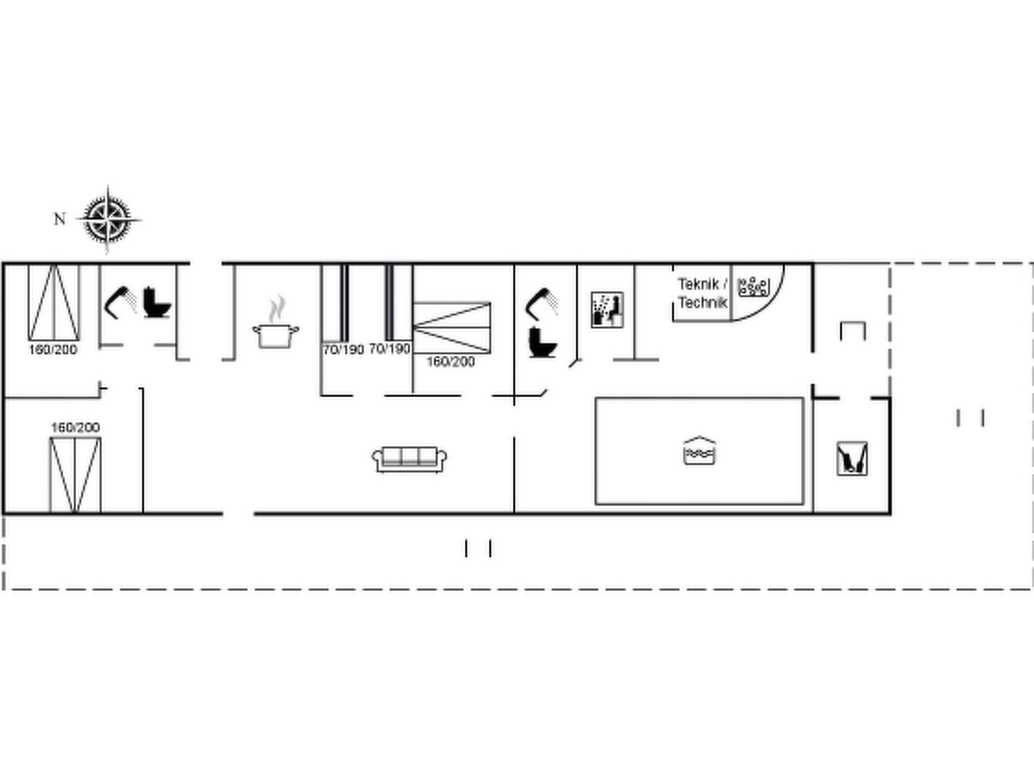 "Adrienne" - 490m from the sea - Binnen