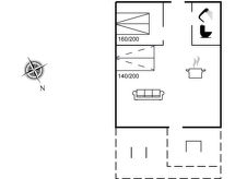 Knus appartement Borjana op 150 meter van het strand van Løkken - thumbnail 2
