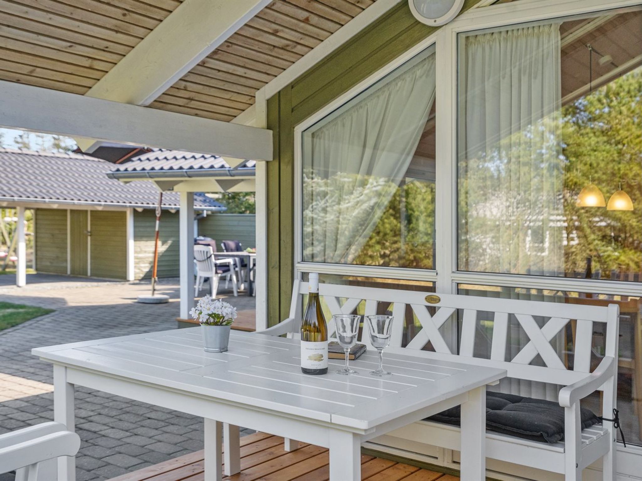 "Saana" - 700m from the sea-Dehors