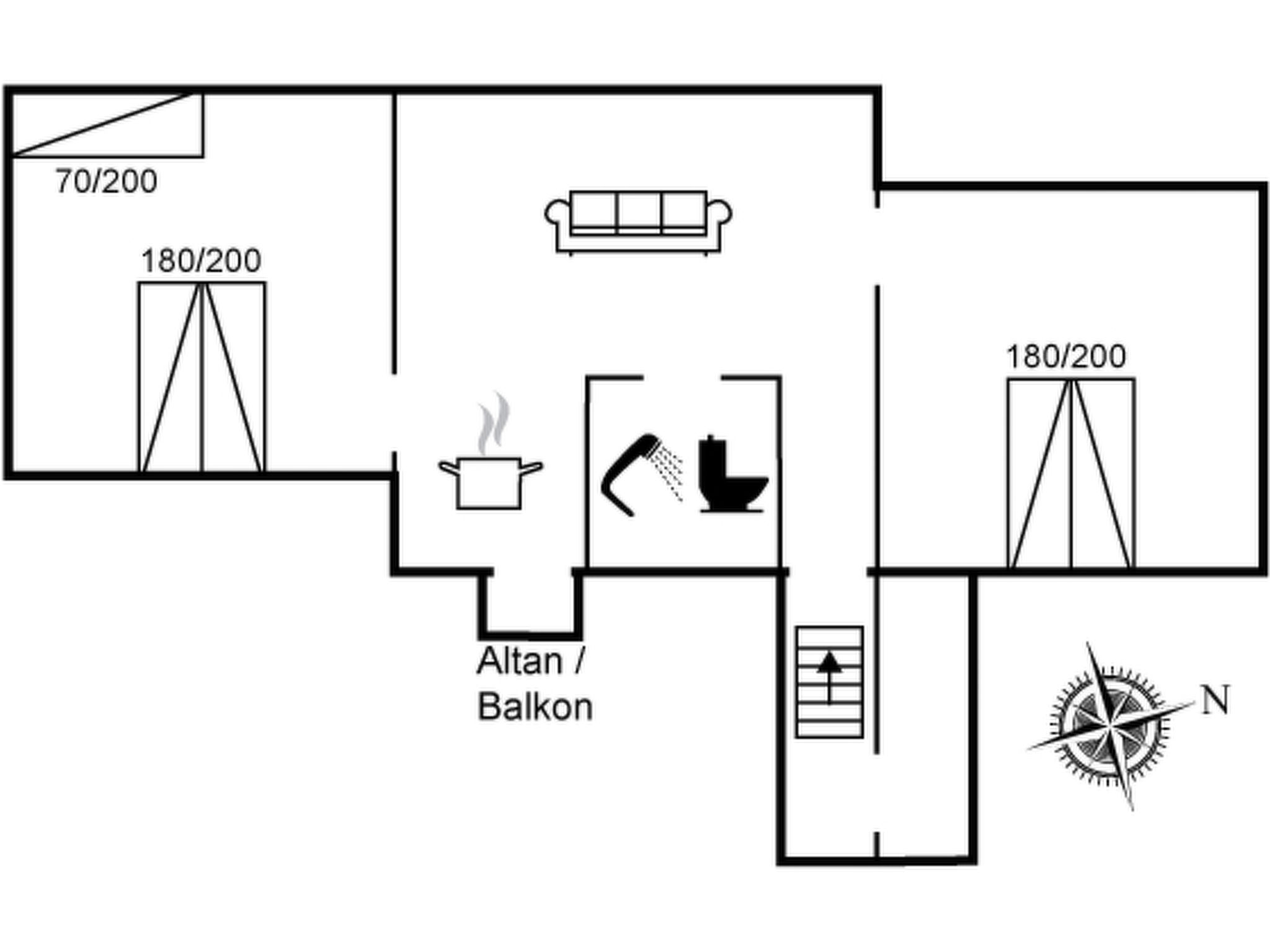 "Evangelina" - 350m from the sea - Dedans