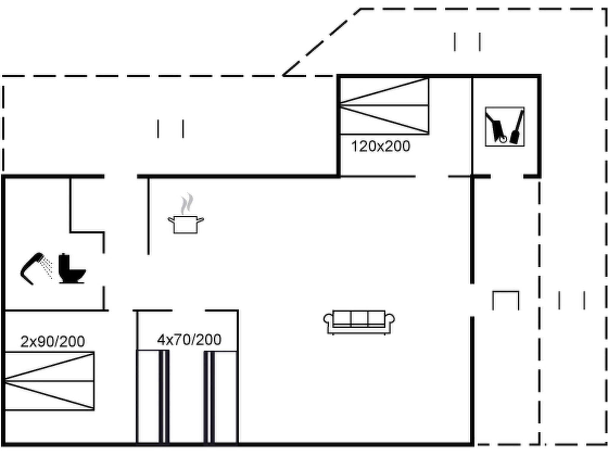 "Ninetta" - 650m from the sea-Dedans