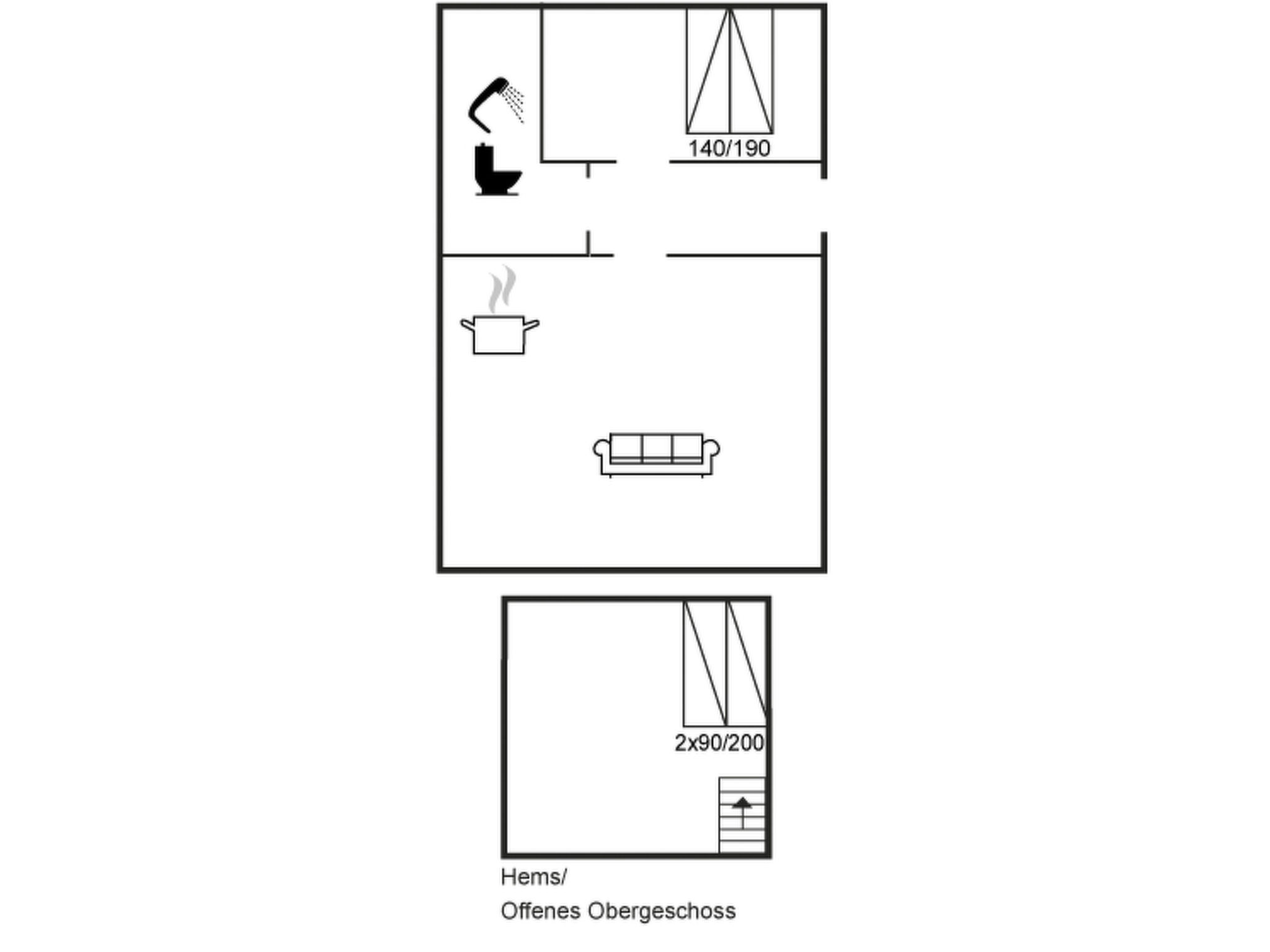 "Tomte" - 70m from the sea - Inside