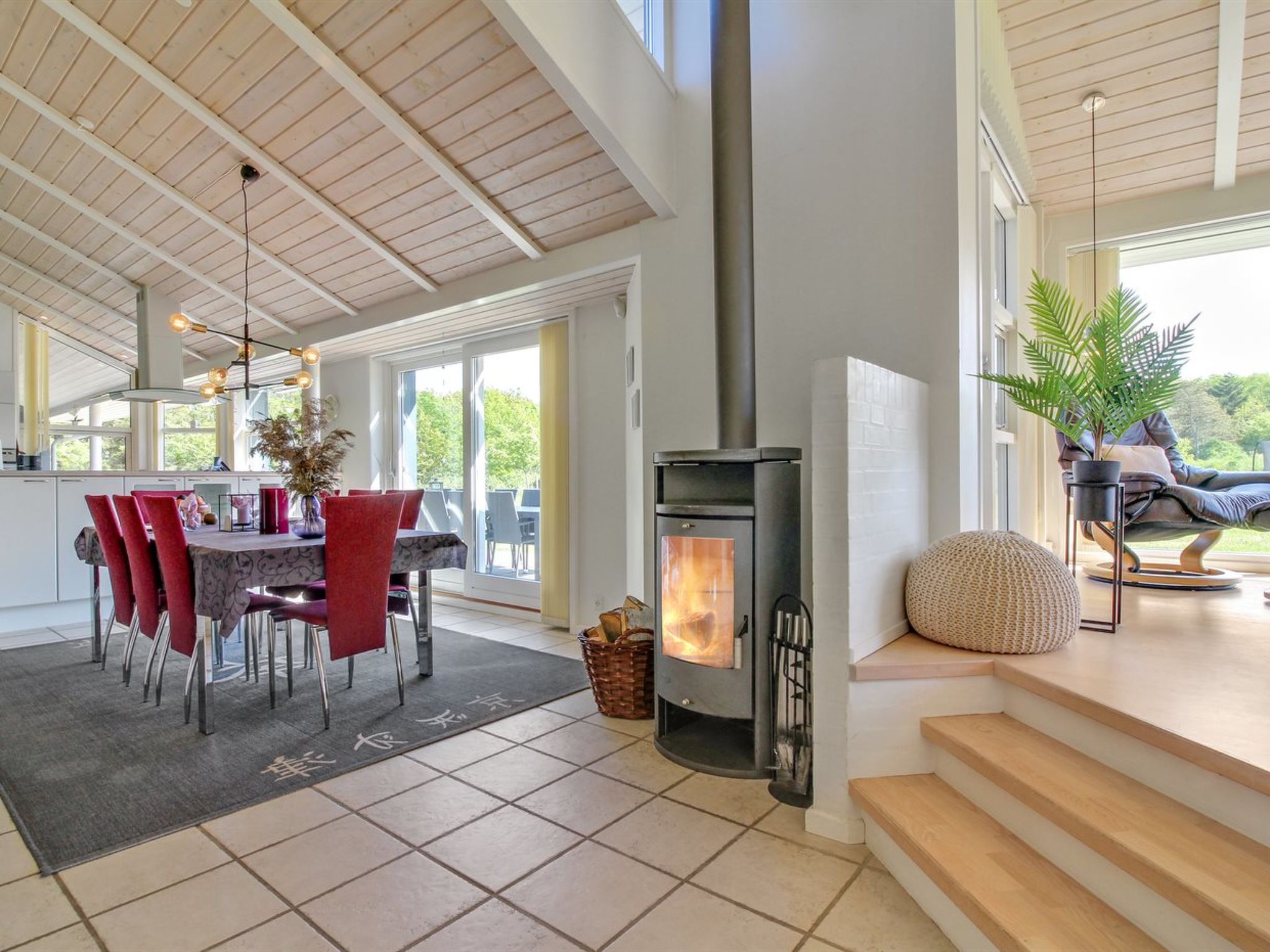 "Villads" - 1km from the sea-Binnen