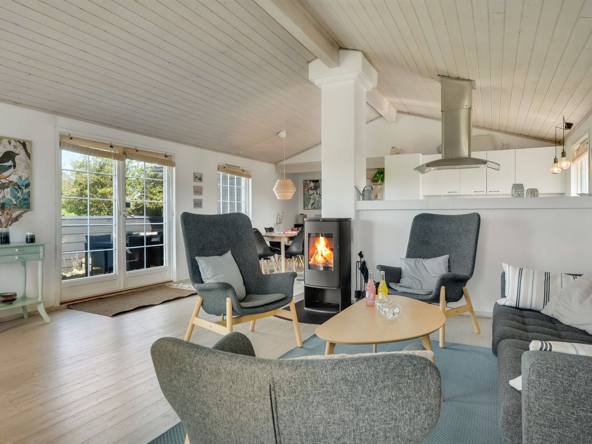 Vakantiehuis in Løkken met open haard op 700m van zee - foto 10