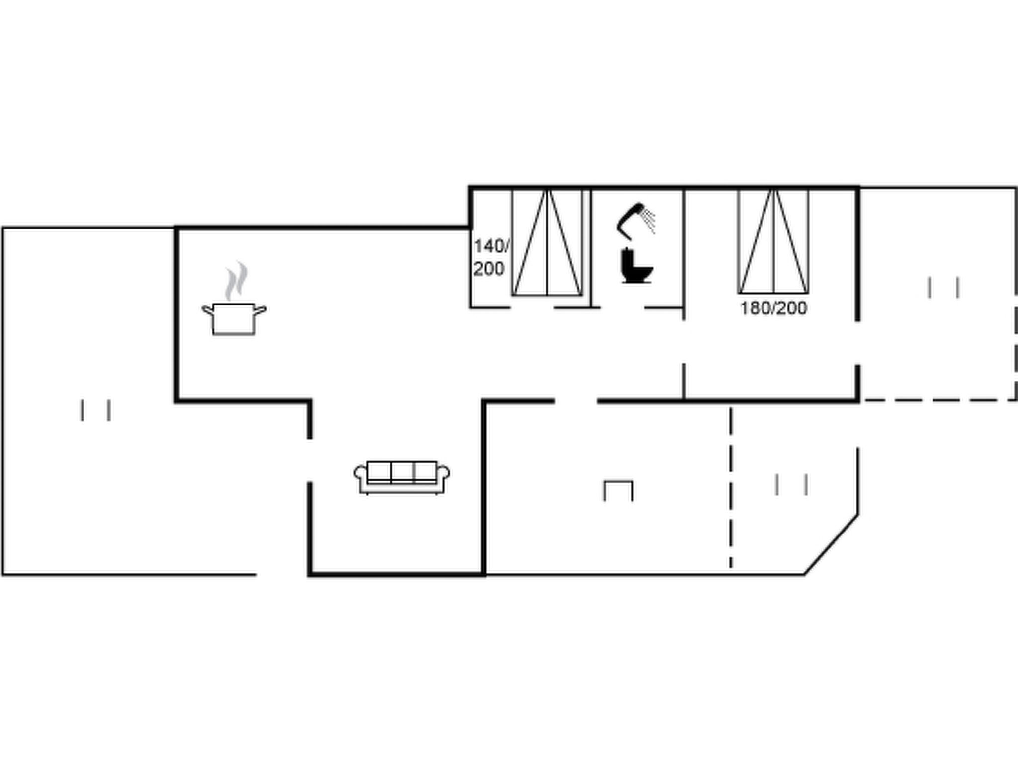 "Baarde" - 350m from the sea-Inside