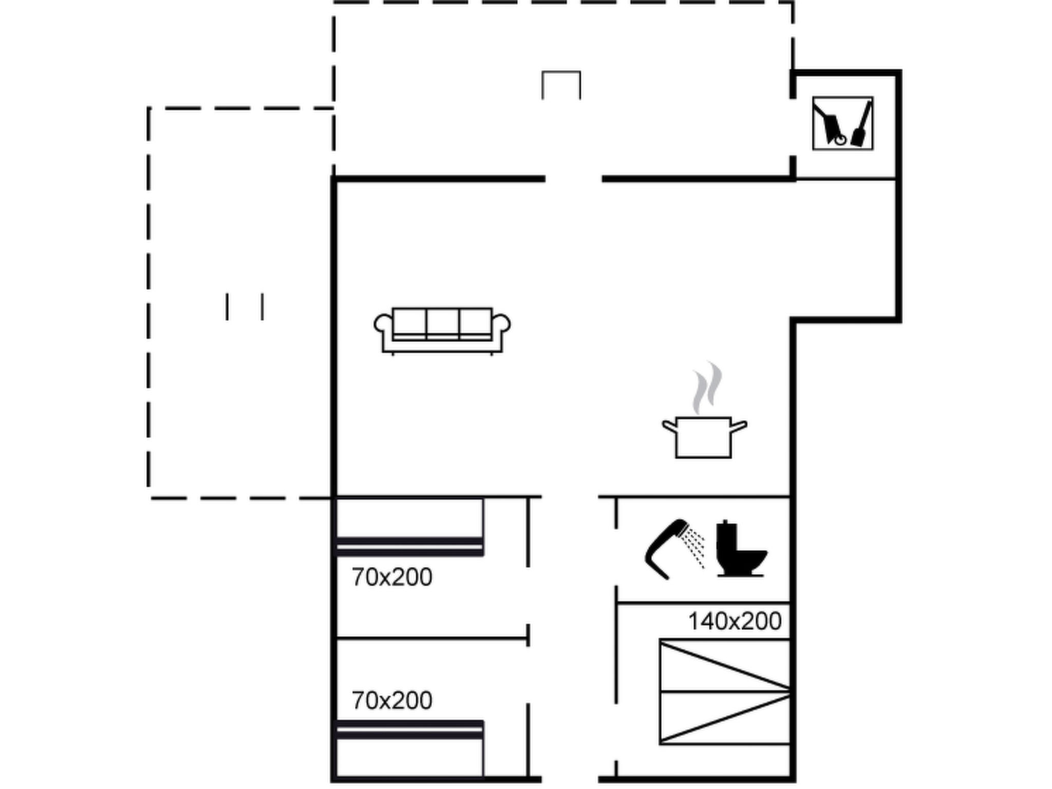 "Guja" - 1km from the sea-Inside