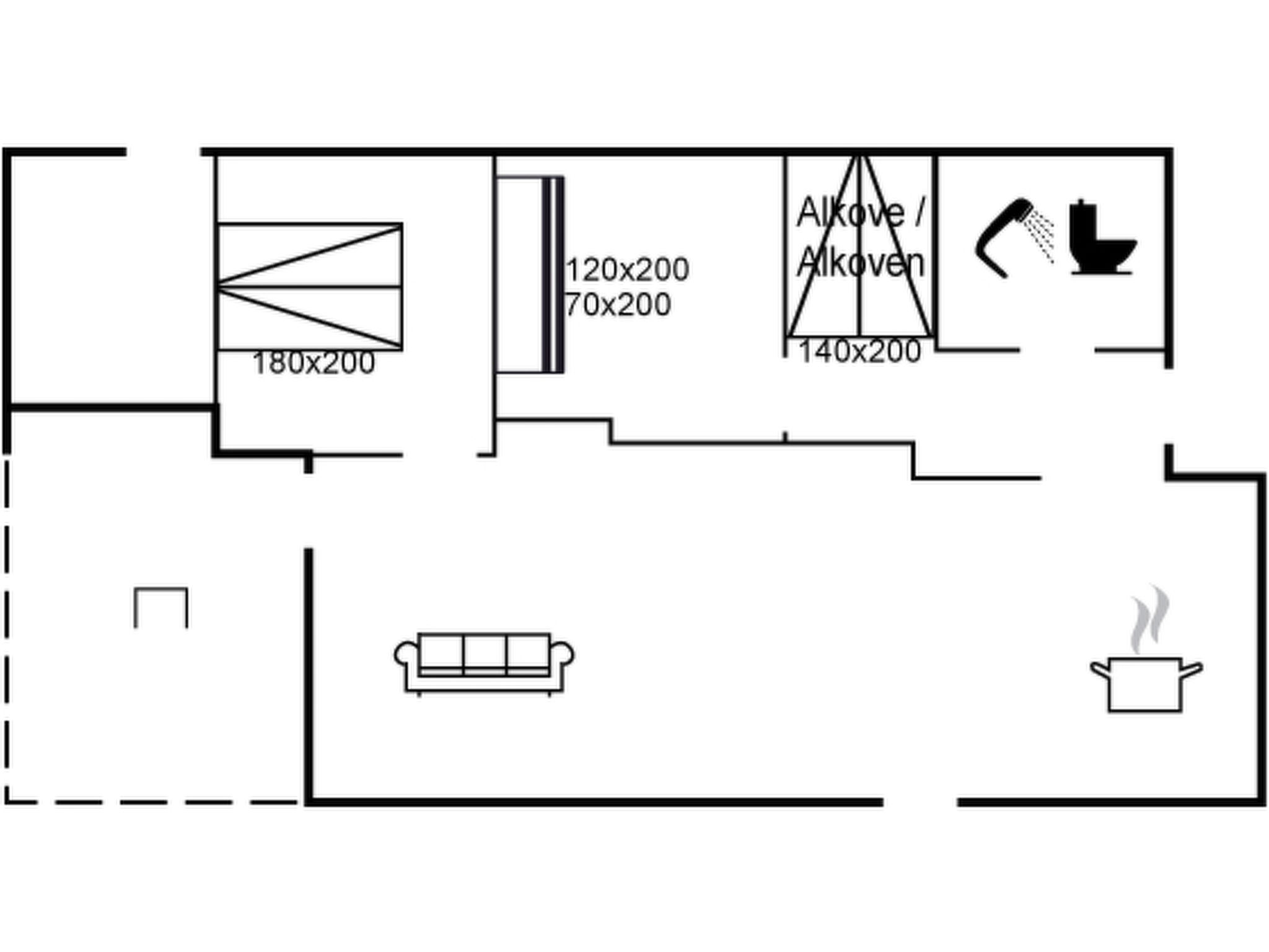 "Mikkel" - 300m from the sea - Inside