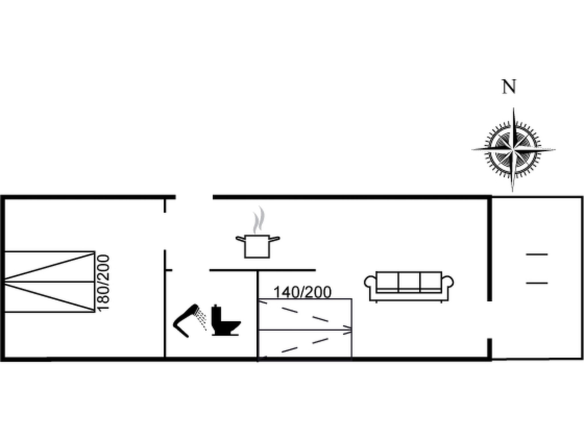 "Armi" - 75m from the sea - Binnen
