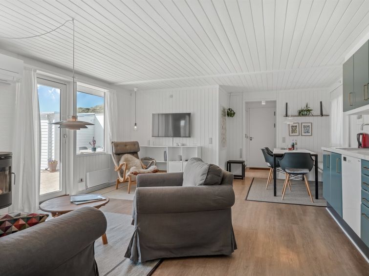 Licht vakantiehuis Ingomar op 300 meter van de zee in Pandrup in Pandrup