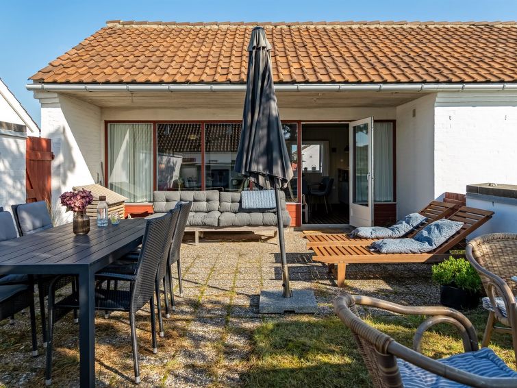 Gezellig appartement met open haard op 700m van zee in Pandrup in Pandrup